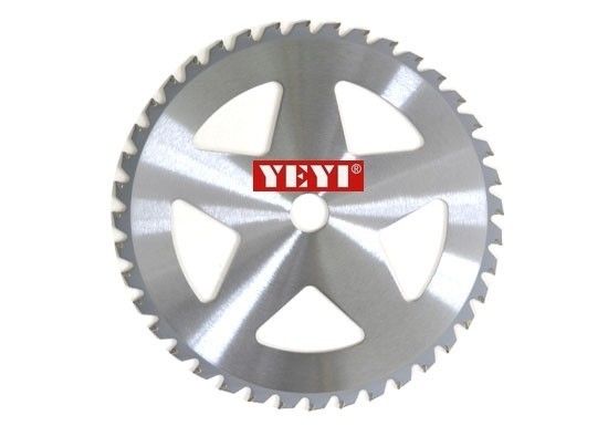 Disesuaikan Carbide Brush Cutter Blade, woodworking melihat pisau 255mm