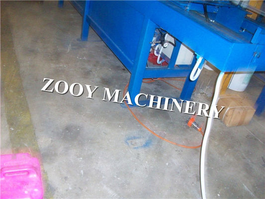 Aluminium sheet Logam drywall Stud Dan Lacak Roll Forming Machine Dengan Cutting Hidrolik