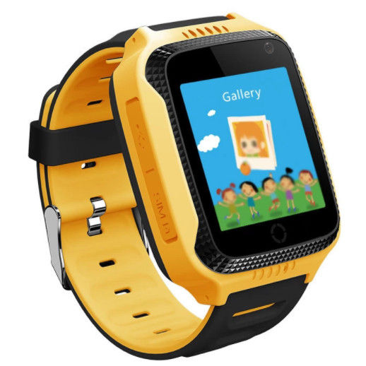 Jual panas 1,44 inci MTK2503 GPS + LBS dual mode positioning anak-anak menonton pintar Q529