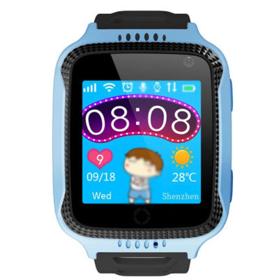 Q529 baru anak-anak ponsel pintar layar sentuh foto senter LBS GPS menonton pintar dengan kamera