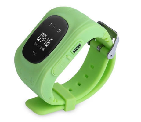 Q50 GPS Tracker Anak-anak GPS Cerdas Menonton silikon Wrist Watch